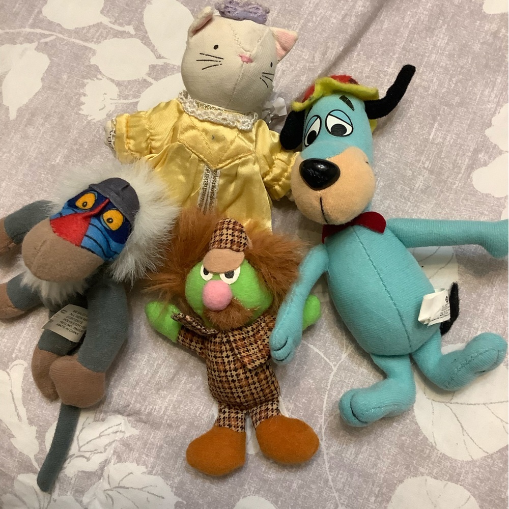 4 assorted, plush - Picture 1 of 1